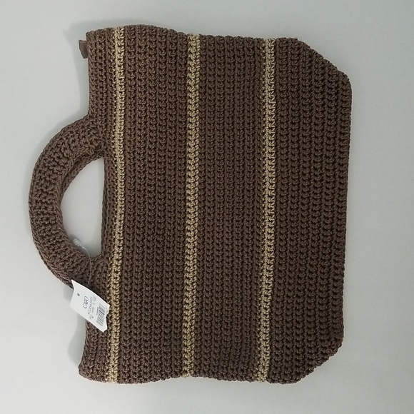 𝅺Cato Purse Crochet Bag Brown - Picture 2 of 8